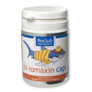 fin Bi-iomaxin caps - obsahuje olej ze žraločích jater a rybí olejový koncentrát