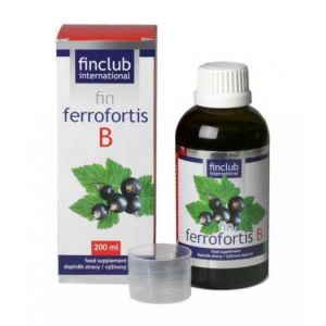 fin Ferrofortis B - železo rostlinného původu - sirup