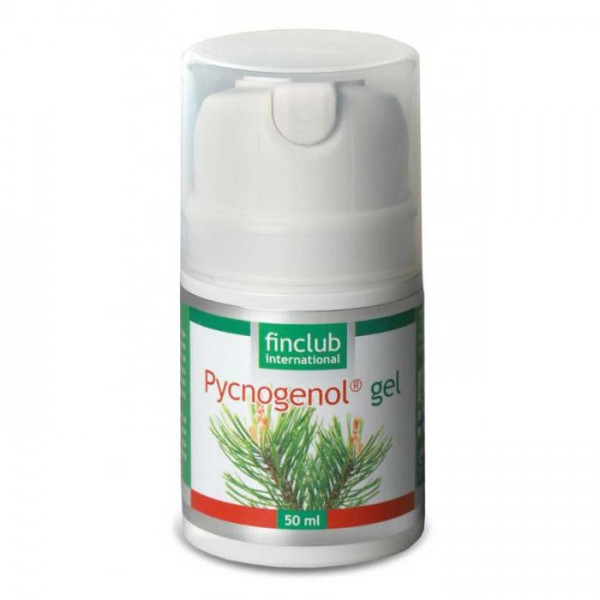 Pycnogenol gel - podporuje zachování pružné, zdravé a svěží pleti, omezuje tvorbu vrásek.
