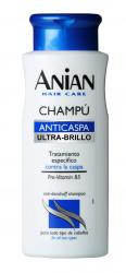 Šampon proti lupům Ultra brillo (vysoký lesk) - Anian /400ml/  Péče o vlasy s přísadou zinc pyrithione.